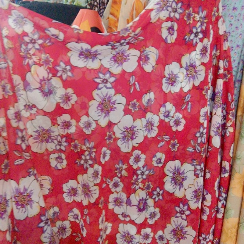 kain ceruty motif bunga - kain ceruty baby doll - kain ceruty motif - kain ceruty - lq