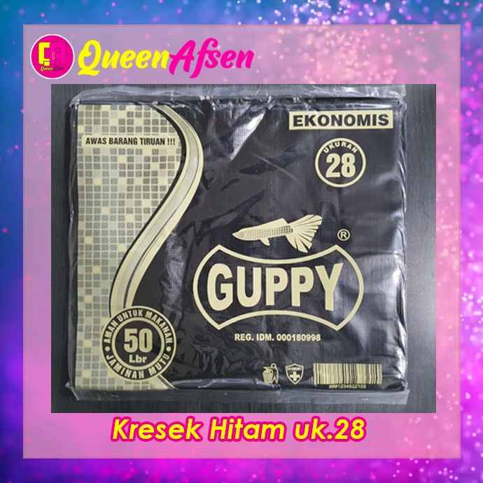 

Ekonomis Guppy Ukuran 28 Lb / Kresek ukuran 28