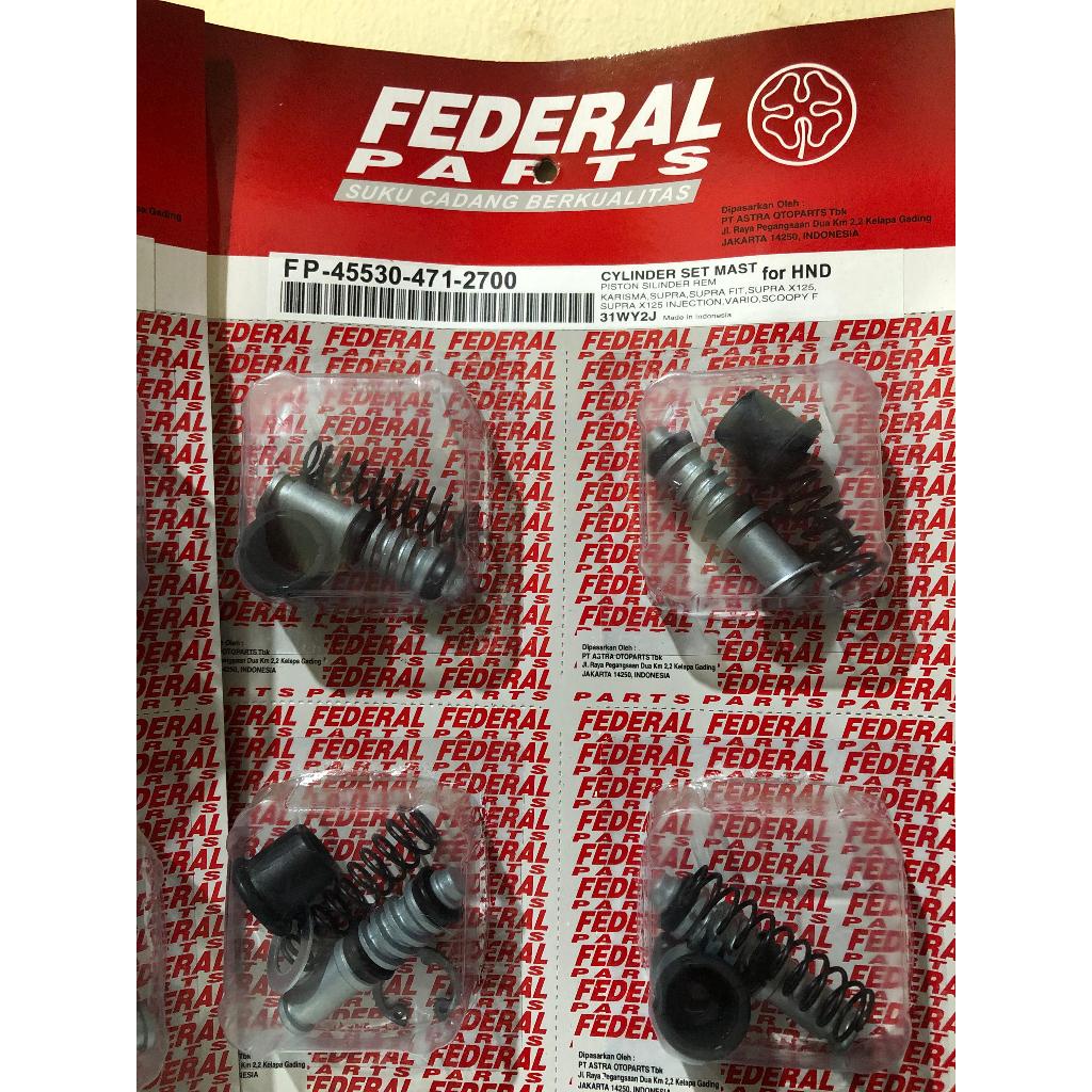 SEAL MASTER REM FEDERAL DEPAN KARISMA / SUPRA FIT / SUPRA X125 FP-45530-471-2700 ORIGINAL FEDERAL
