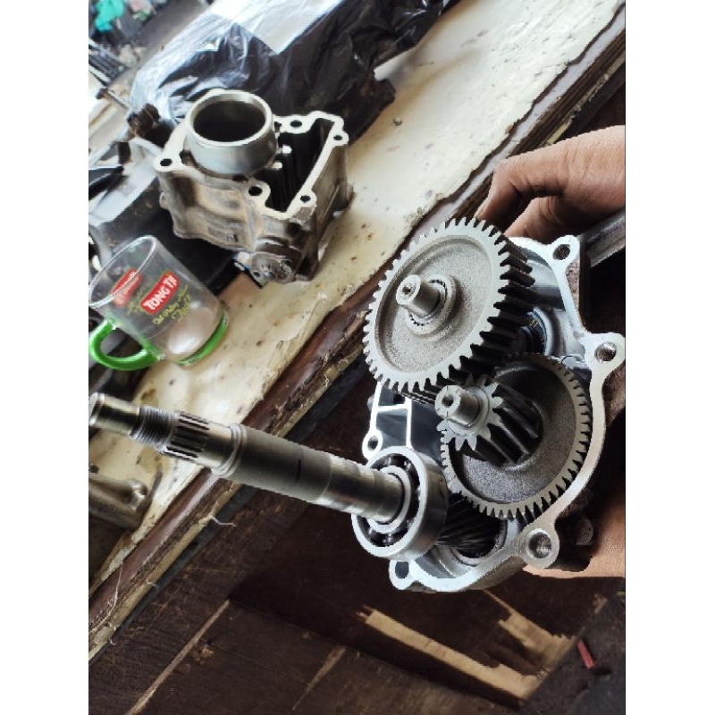 RASIO GEAR GARDAN GEARBOX TRANSMISI MIO M3 FINO 125 MIO Z (YAMAHA 125)
