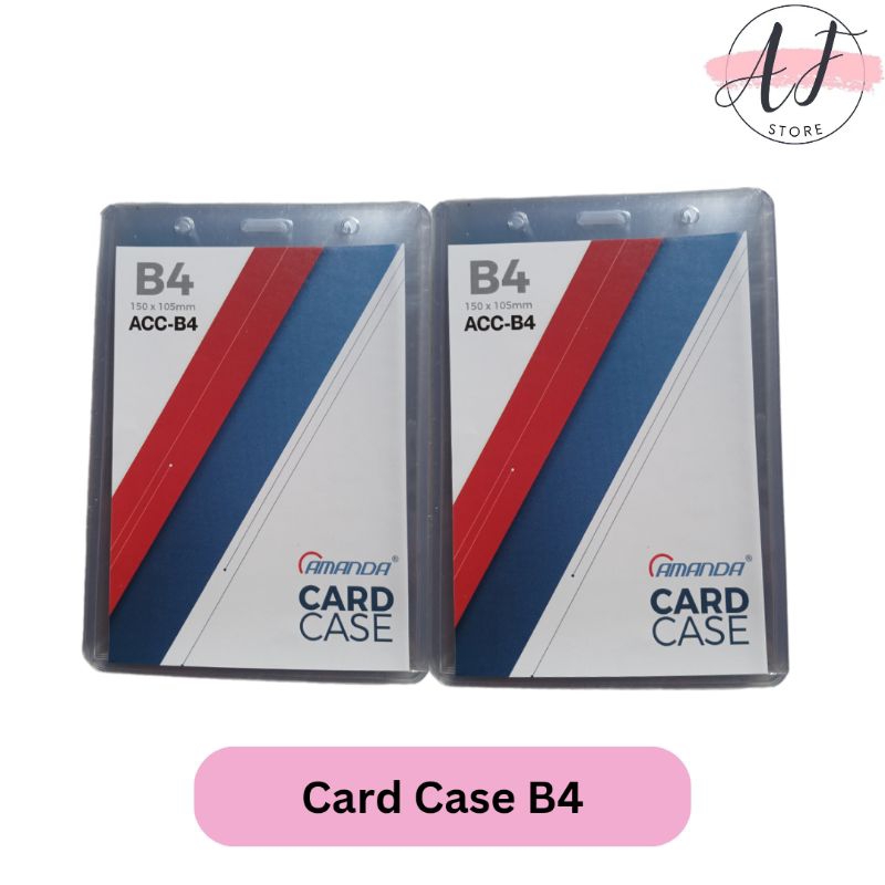 

Card Case B4 Amanda / Name Tag id Card B4 1 pak 20 pcs