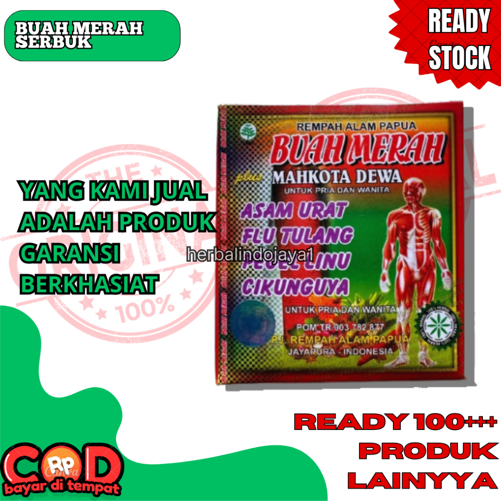 jamu buah merah asli