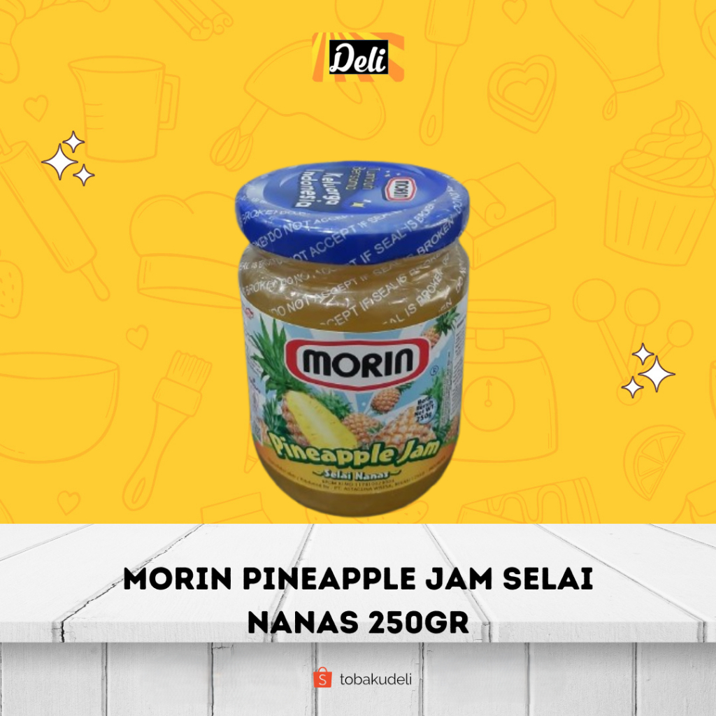 

Morin Pineapple Jam Selai Olesan Rasa Nanas 250gr