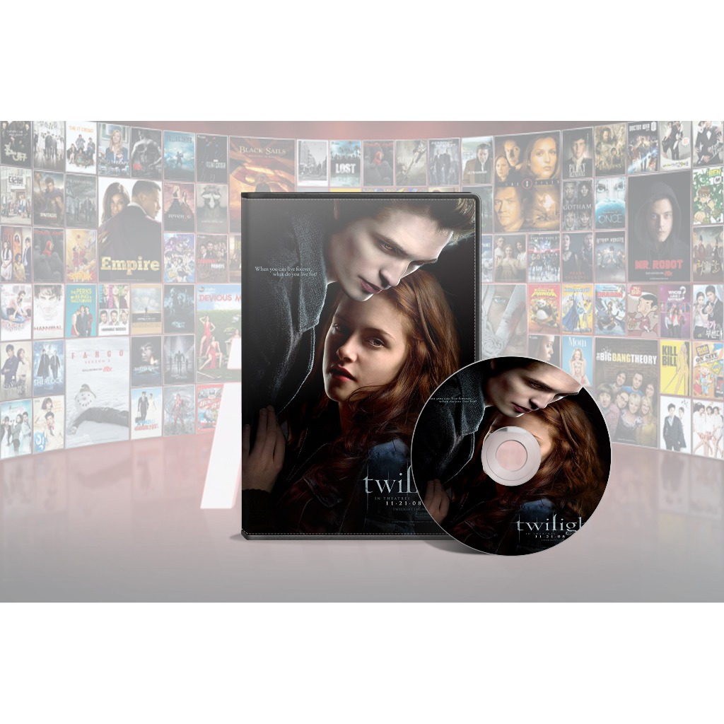 Koleksi DVD Film Twilight & New Moon & Eclipse & Breaking Dawn Part 1 & 2 (2008-2012)