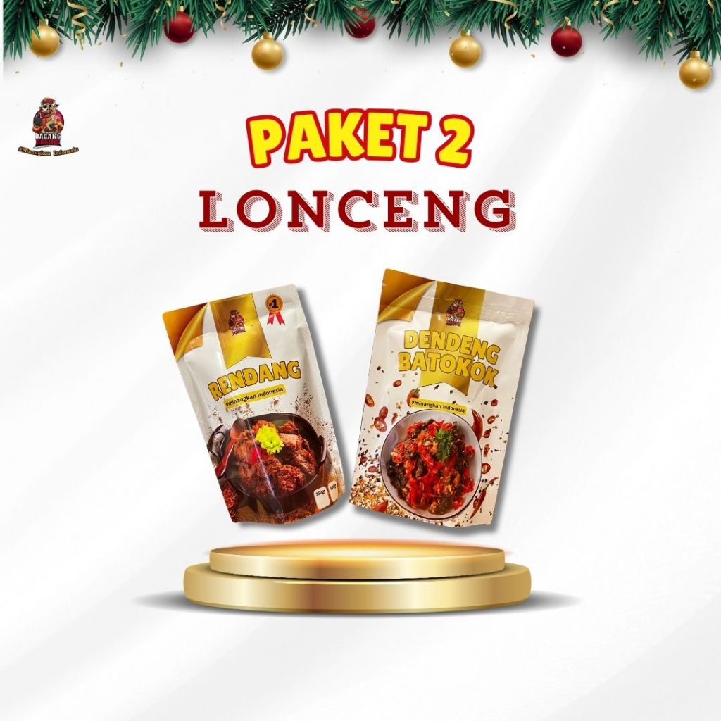 

PAKET LONCENG (Rendang Icip Icip dan Dendeng Batokok ) Eko kayes