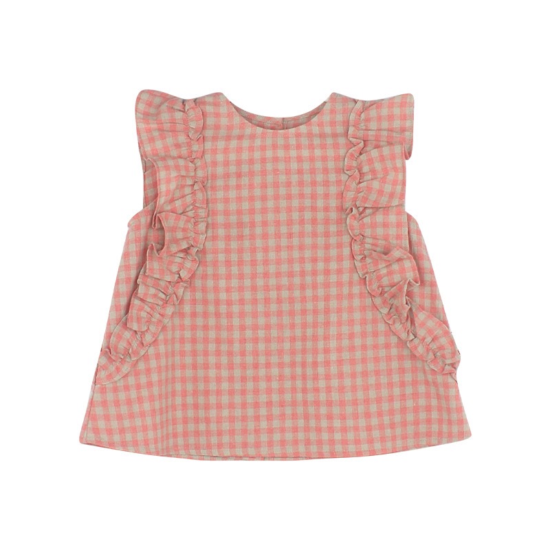 Twinkle Ruffle Reversible Top/Atasan Reversibel Twinkle Ruffle/Baju Anak Cewek/