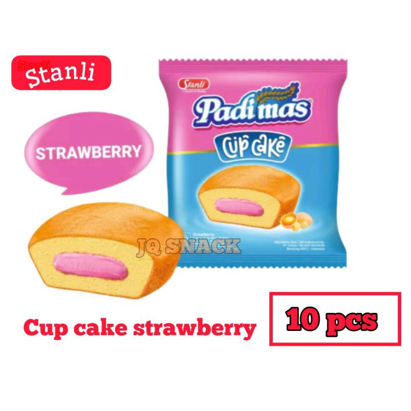 

padimas cup cake strawberry 10pcs