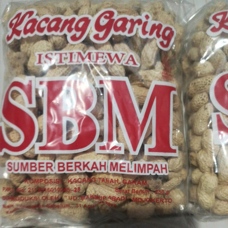 

Kacang SBM Kacang garing istimewa 250gr