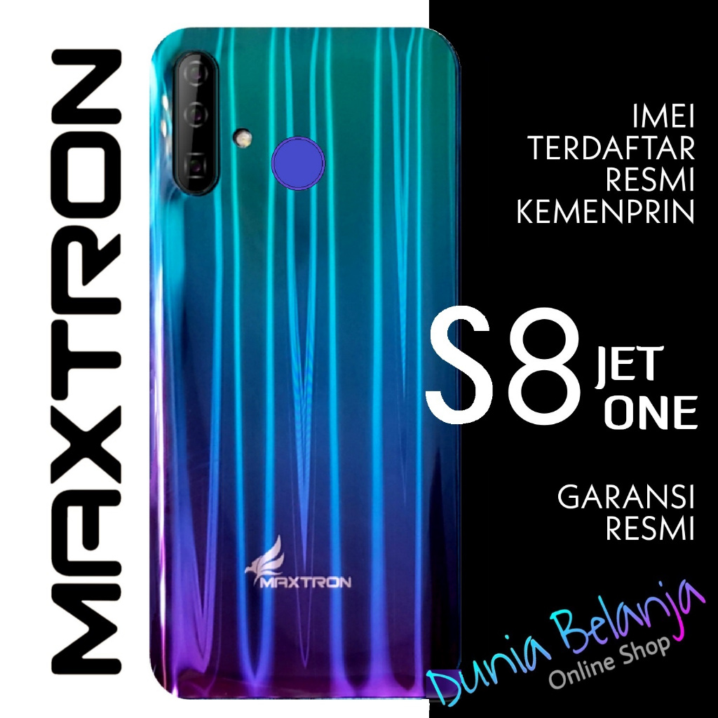 MAXTRON S8 JET ONE FINGERPRINT - RAM 3GB - GARANSI RESMI - HP MAXTRON S8 2020 JET ONE - HP ANDROID