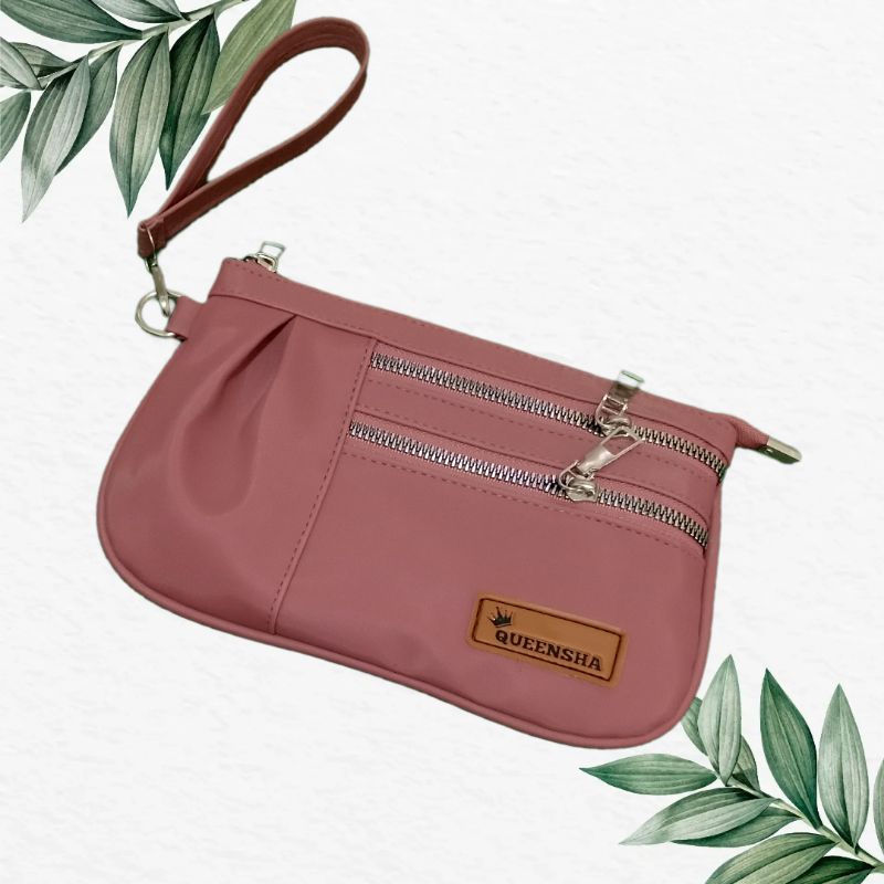dompet wanita marisa 3 ruang resleting  dompet wanita panjang
