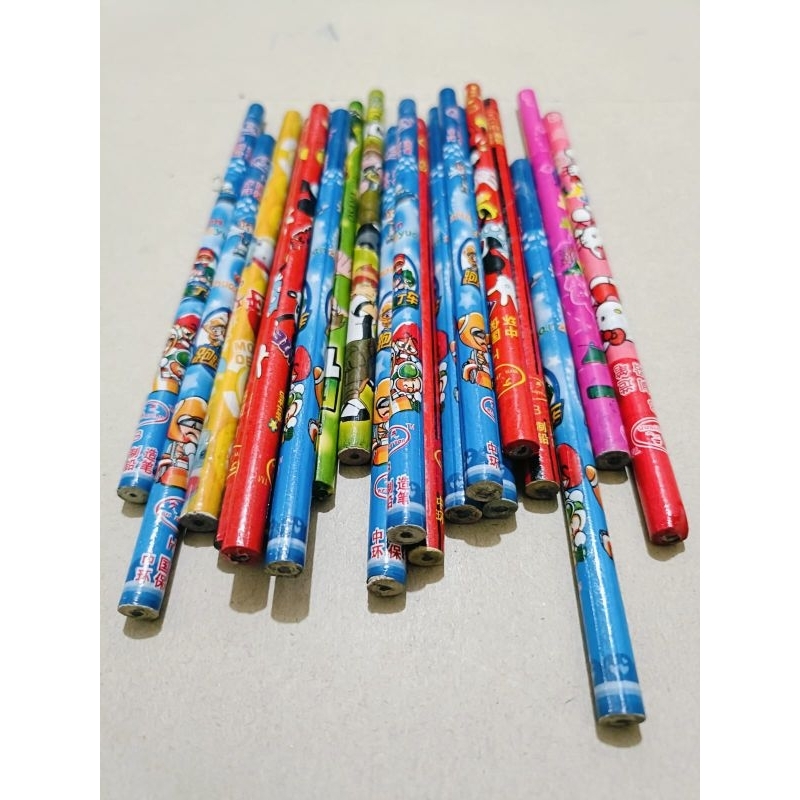 

pensil warna warni isi 20 pcs