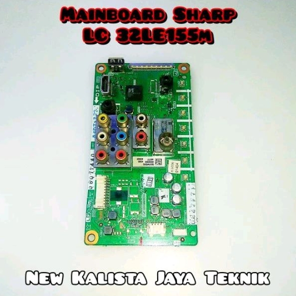 MAINBOARD TV SHARP LC-32LE155M ORIGINAL QPWBXG311WJN2 MB SHARP 32LE155 MOTHERBOARD TV 32le155m MB LC