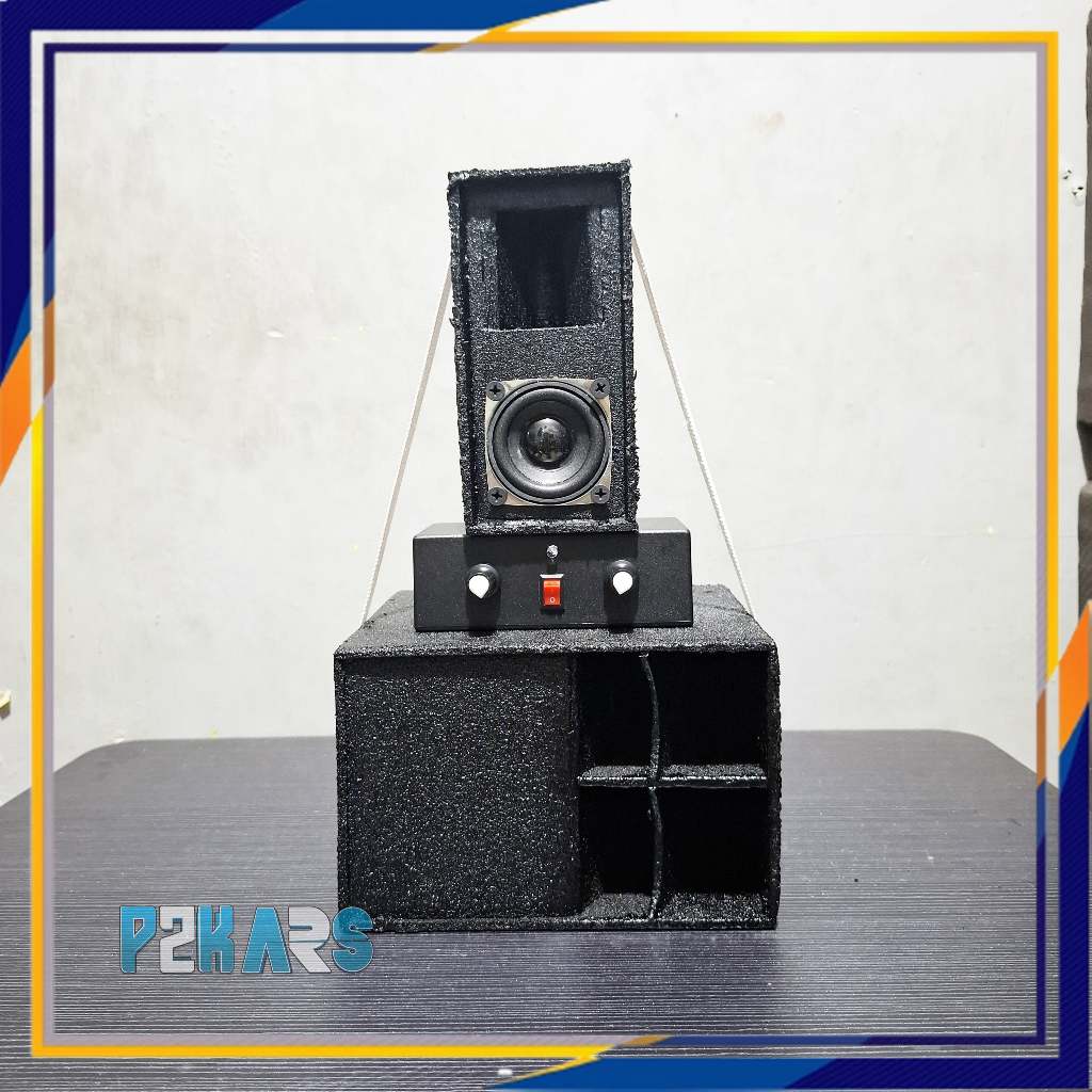 Miniatur sound system paket siap bunyi