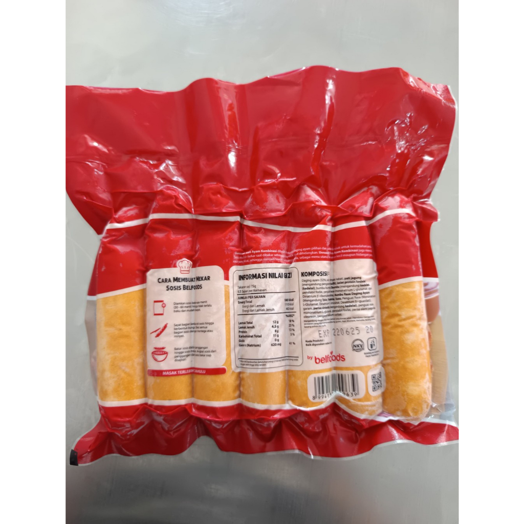 

Sosis Bakar Sosis Ayam 450gr Uenaaak frozen food terdekat makanan frozen food makanan frozen food