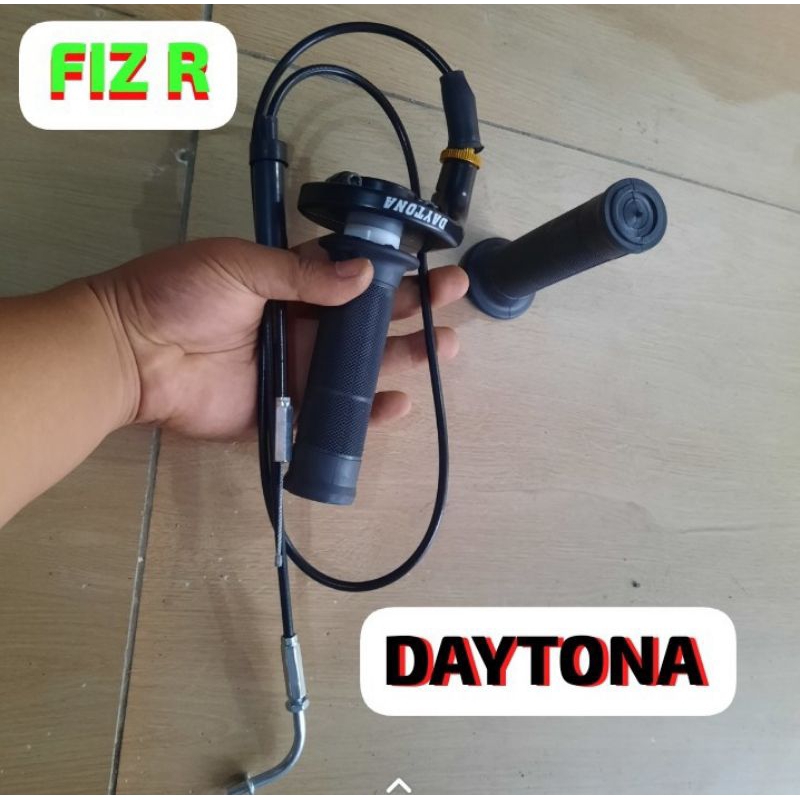 Gas spontan fizr, model daytona kabel hitam 2 cabang