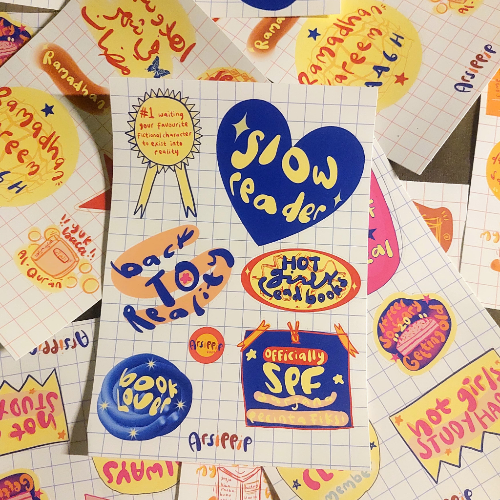

STICKER SHEET PACK | CRAMYLON BLUE - GLAZESCO