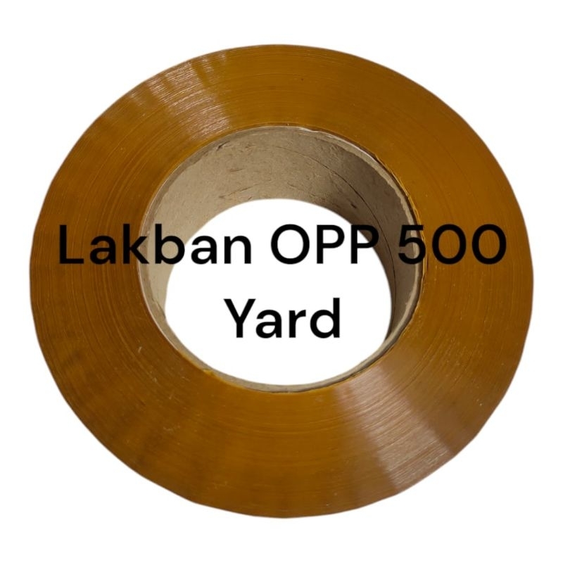 

Lakban Opp Pita Perekat Warna Kuning 500 Yard