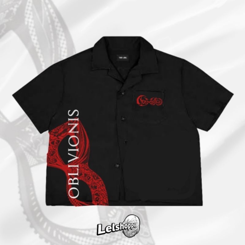 Ave Mujica - Shirt / Kemeja hitam from bandori