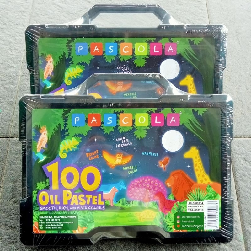 

YUH Crayon Oil Pastel Pascola 100 Warna ( Set ) [ Orinal ]