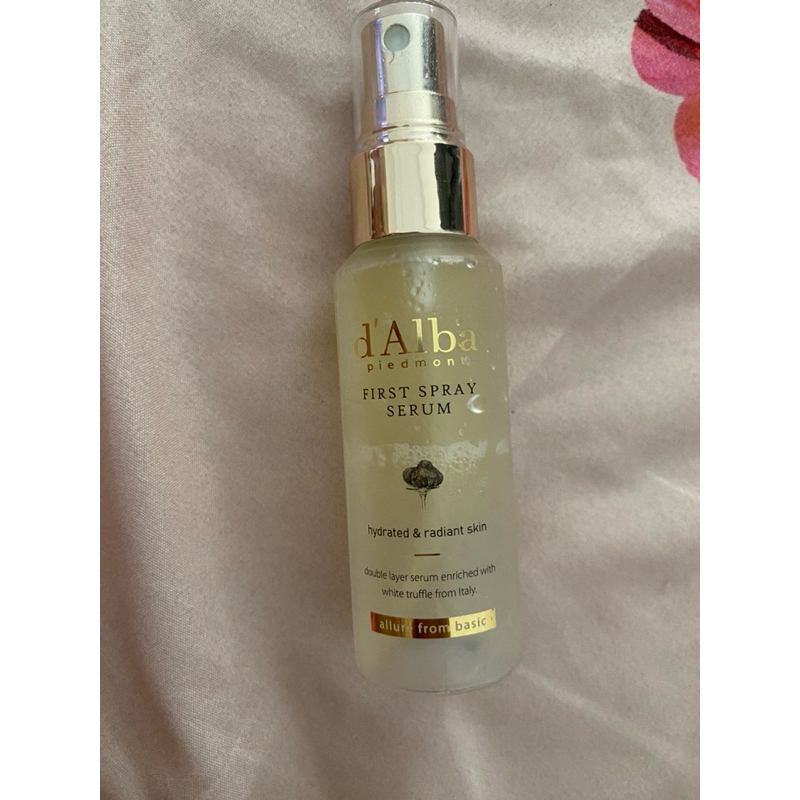 preloved d’Alba first spray serum