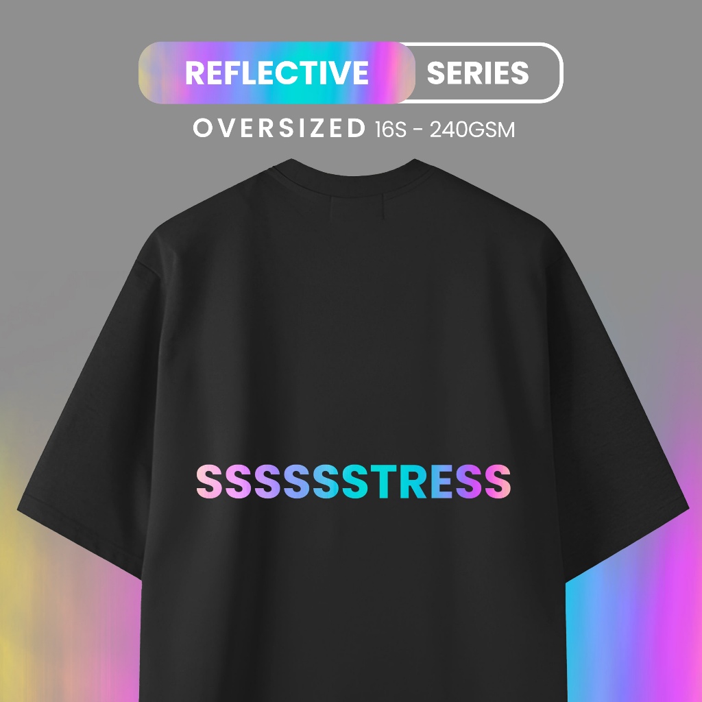 FLOX Kaos Bwose Nyala | Kaos Distro Oversize | Kaos Glow in the Dark | Kaos Reflektif | OV-FRL 3