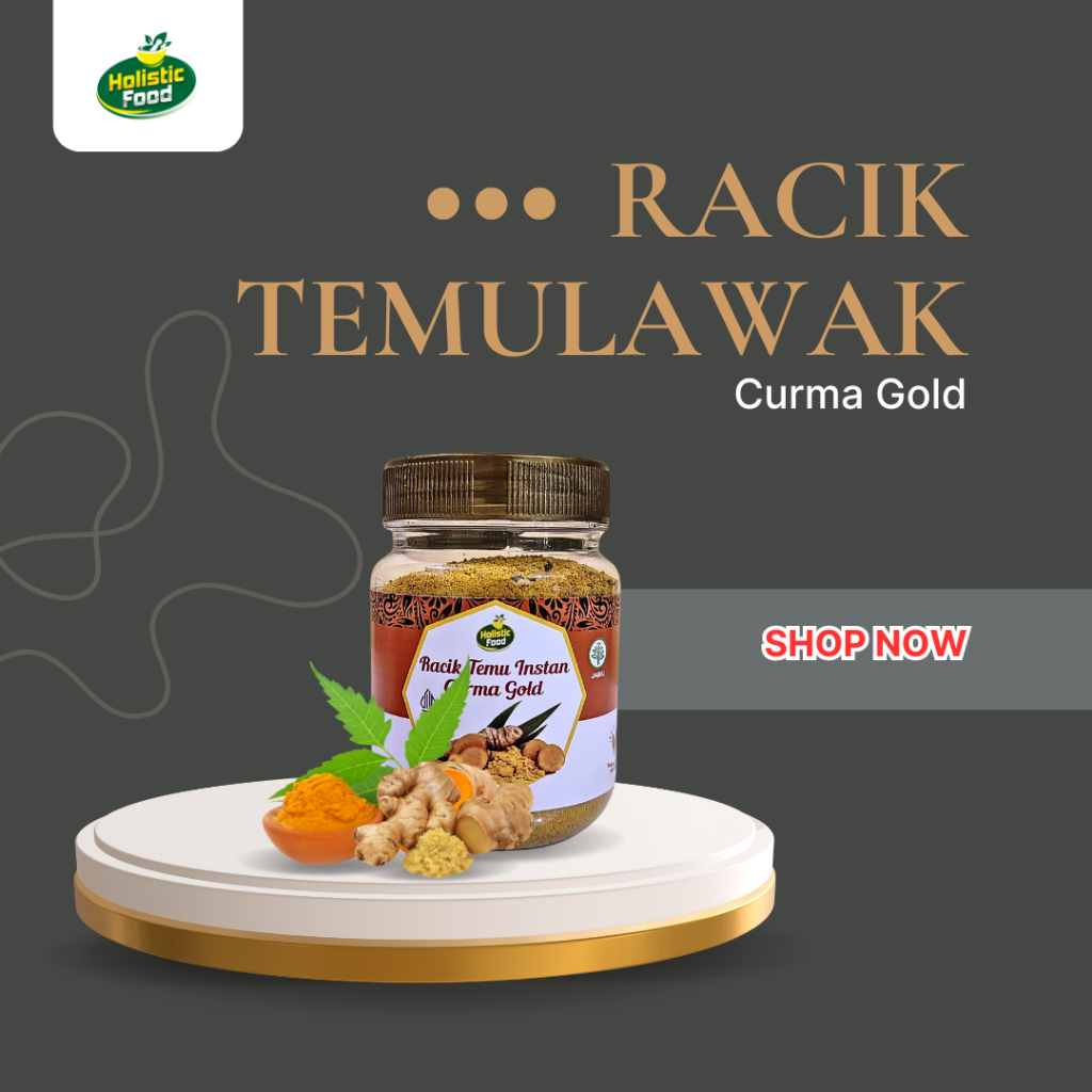 

Holistic Food Racik Temulawak Curma Gold (100gr) Minuman Sehat Menambah Nafsumakan