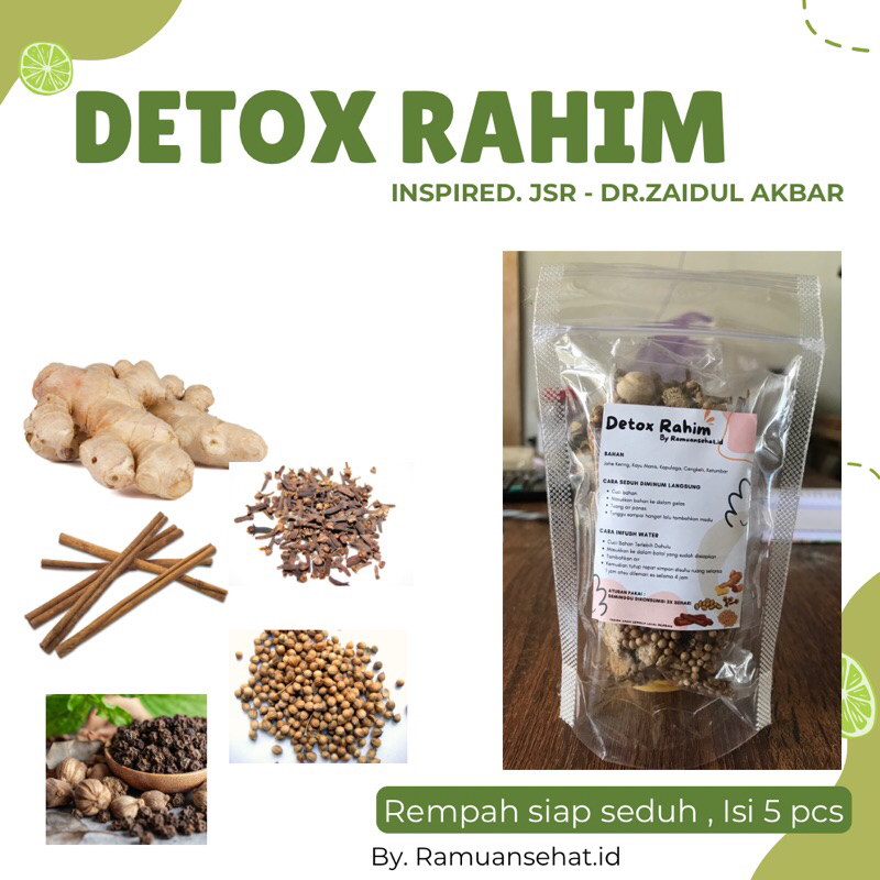 

Detox Rahim By JSR | Program Hamil | Atasi Masalah Haid