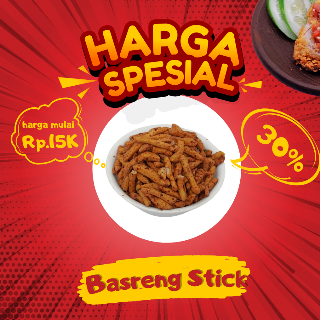 

Basreng 500g Pedas Gurih Kriuk Renyah Mantap Basreng Stik Basreng daun Jeruk Bumbu Melimpah