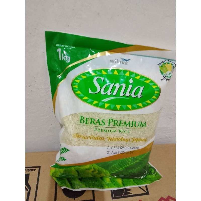 

Beras Sania Kemasan 1kg