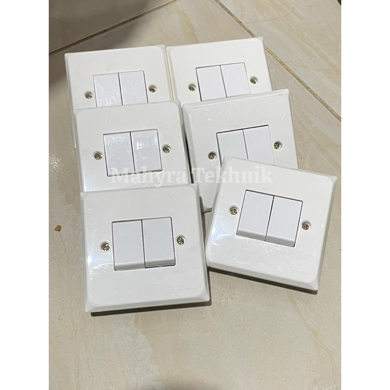 SAKLAR LAMPU  tanam Broco