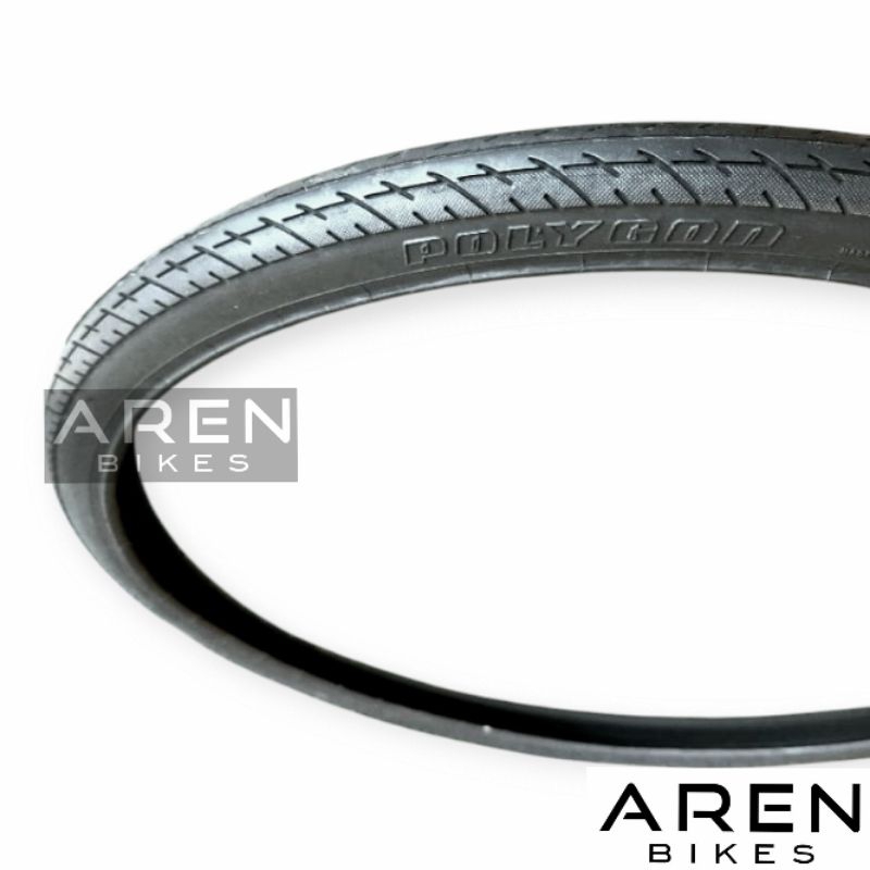 BAN LUAR SEPEDA 26 x 1.50 POLYGON 26x1.50 MTB FEDERAL HALUS ASPAL HITAM 150