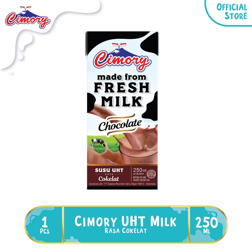 

CIMORY UHT MILK 250 ML COKLAT