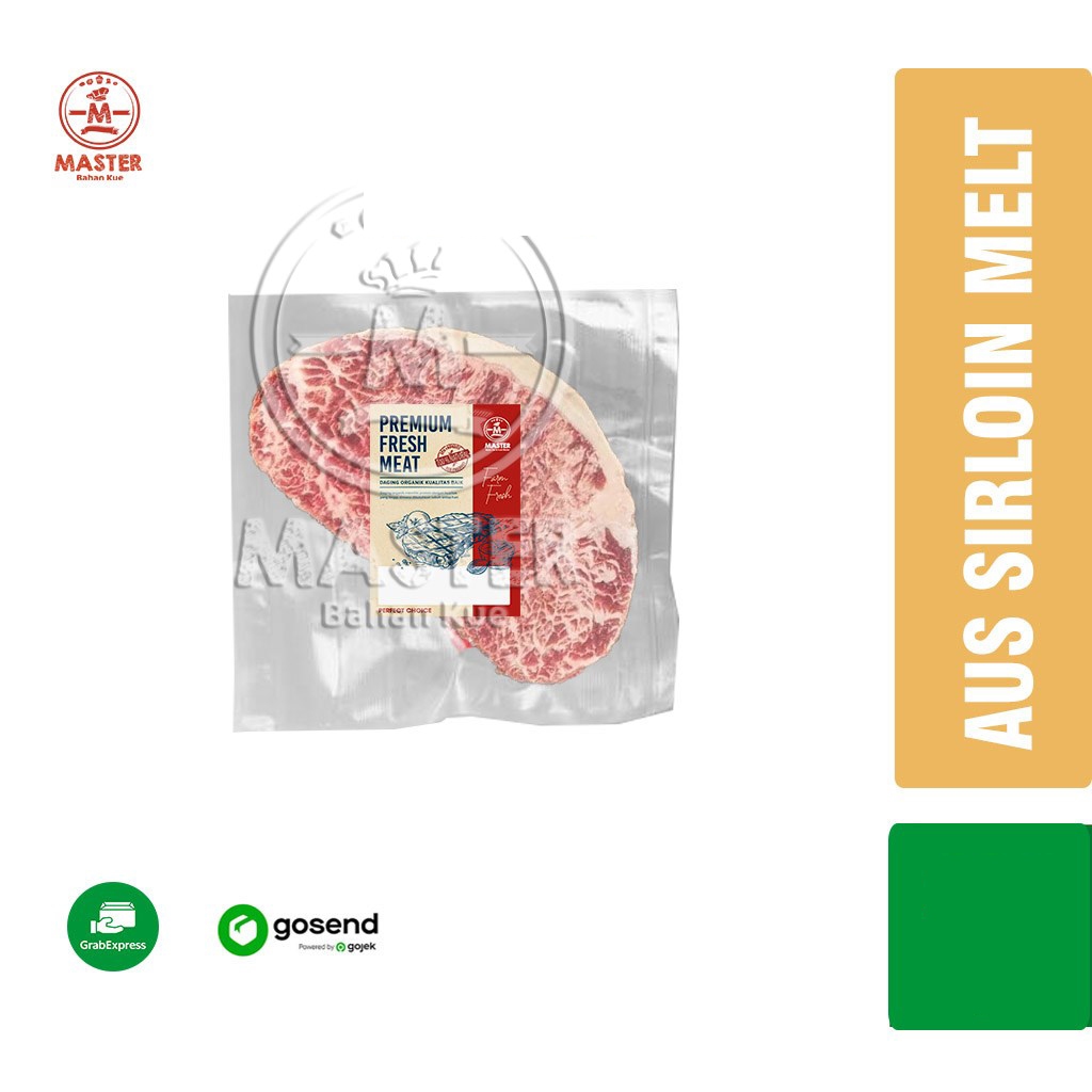 

Beef Steak AUS Sirloin Meltique Daging Sapi Sirloin 170gr [KHUSUS INSTANT]