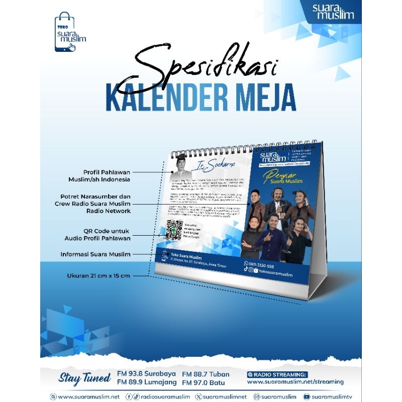 

Kalender Meja 2025