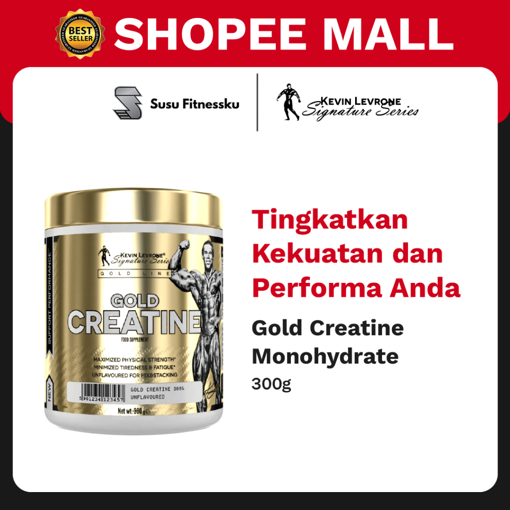 Kevin Levrone GOLD CREATINE MONOHYDRATE 300 Gram 60 Serving