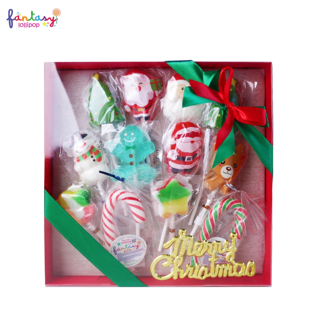 

Paket Natal - Christmas Package or Hampers (12 Lollipop)