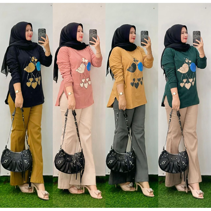 set celana wanita set wanita set cutbray wanita setelan celana cutbray wanita