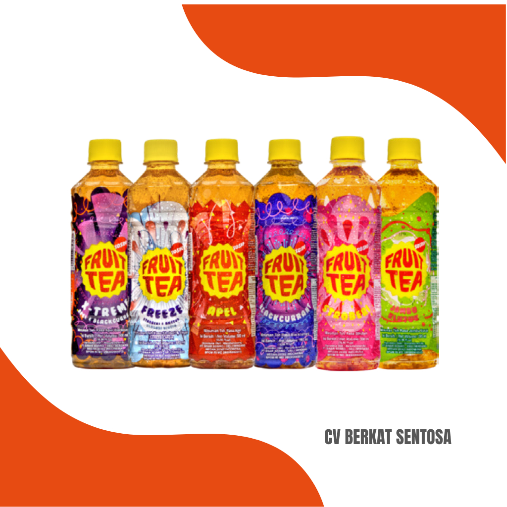 

Fruit Tea botol plastik 500ML/ 24 PCS