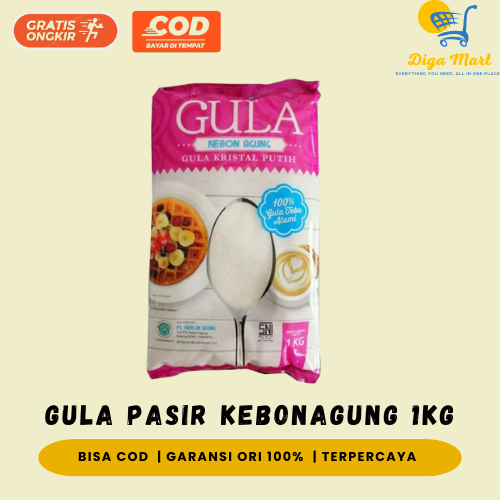

Gula Pasir Kebon Agung 1 Kg