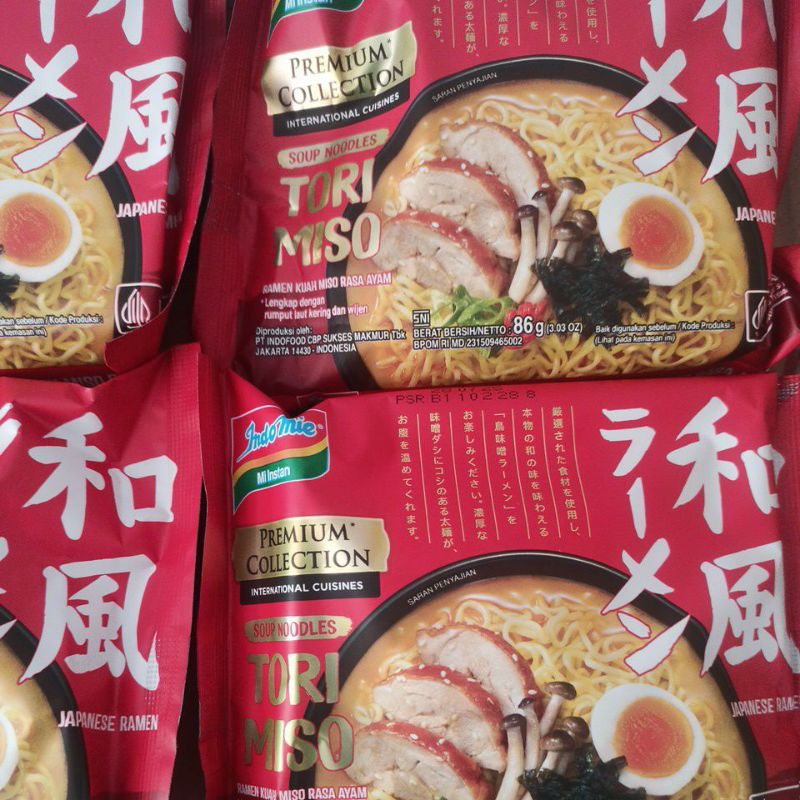 

indomie ramen tori miso 86gr 10 pcs