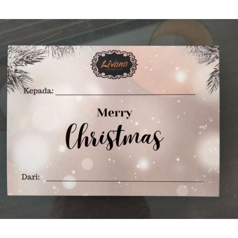 

Livana Card Merry Christmas