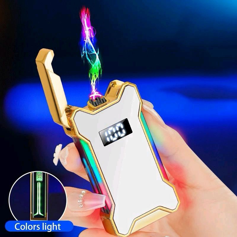 (BISA COD) Promo Korek Api elektrik plasma Arc Carger bisa isi ulang Korek api elektrk