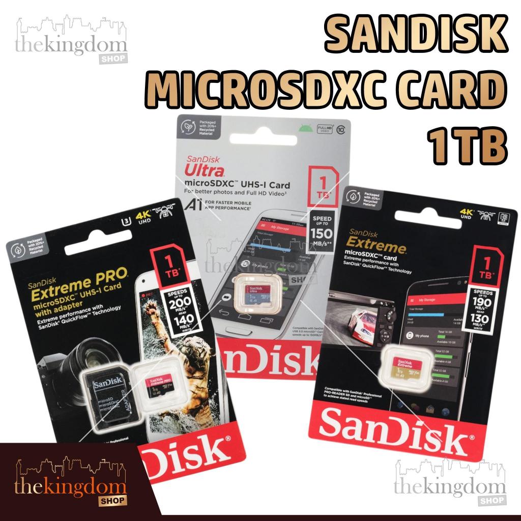 Sandisk Extreme Pro MicroSD MicroSDXC Card V30 U3 Class 10 150 200MB/s 1TB Memory Camera Kamera CCTV