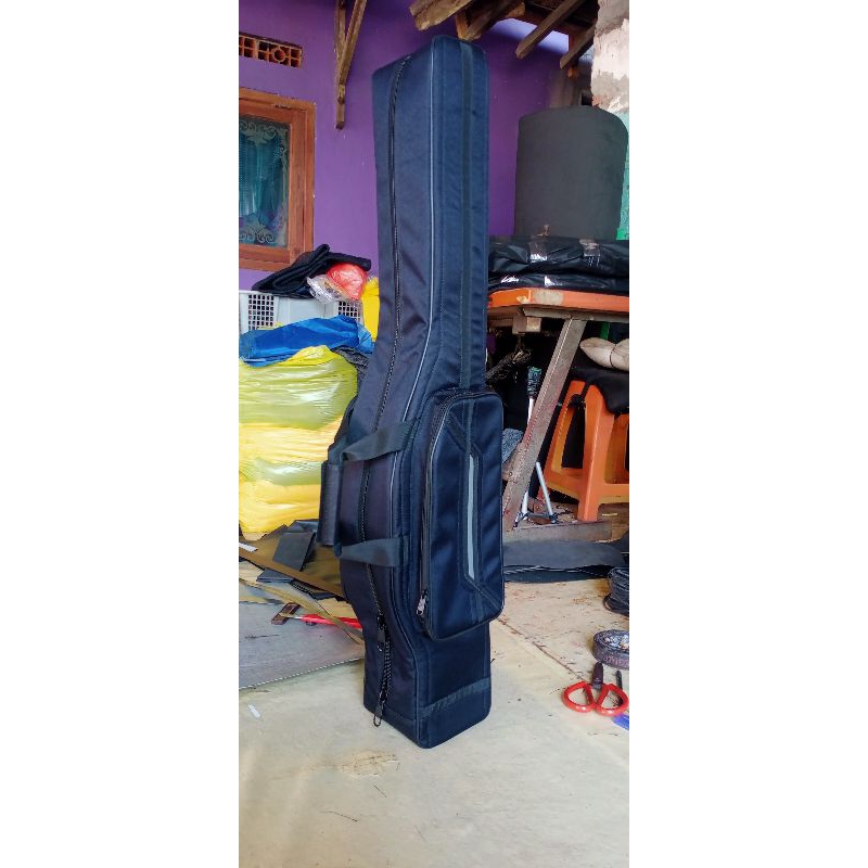 tas pancing bahan terpal jeep model ransel panjang 100cm