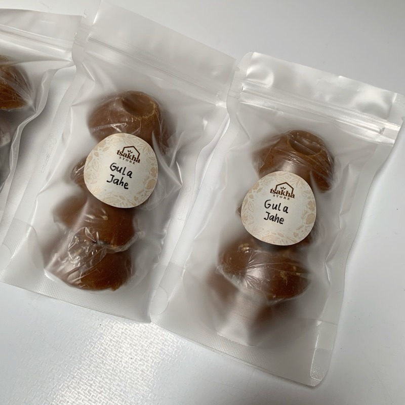 

Tsakha Store-(4 pcs) Gula Jahe Alami Minuman Tradisional