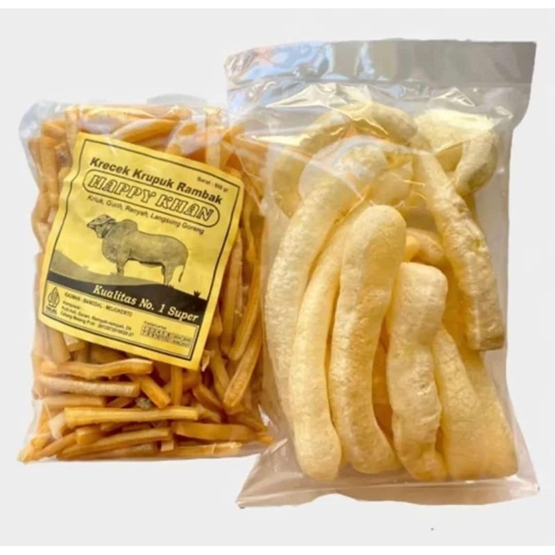 

Krecek Krupuk Rambak Happy Khan