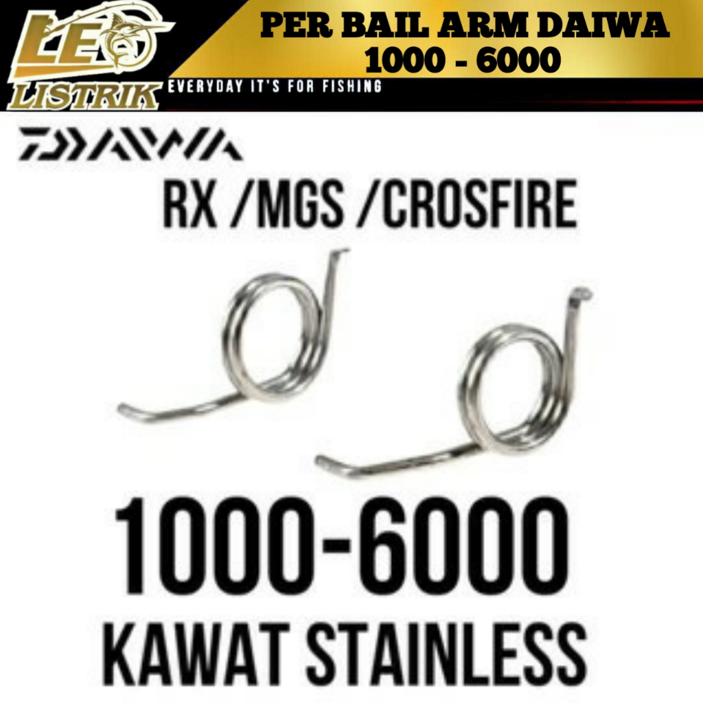 PER ARM REEL DAIWA RX,MGS,CROSFIRE 1000-1500-2000-2500-3000-4000-5000-6000 SPAREPART REEL PANCING TE
