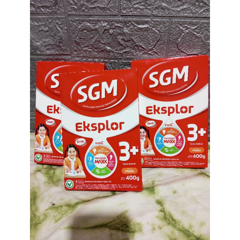 

SGM Eksplor 3++ Madu 400g