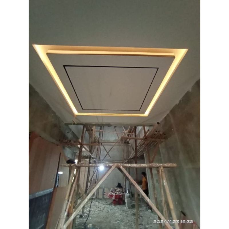 Pemasangan Plafond Gypsum
