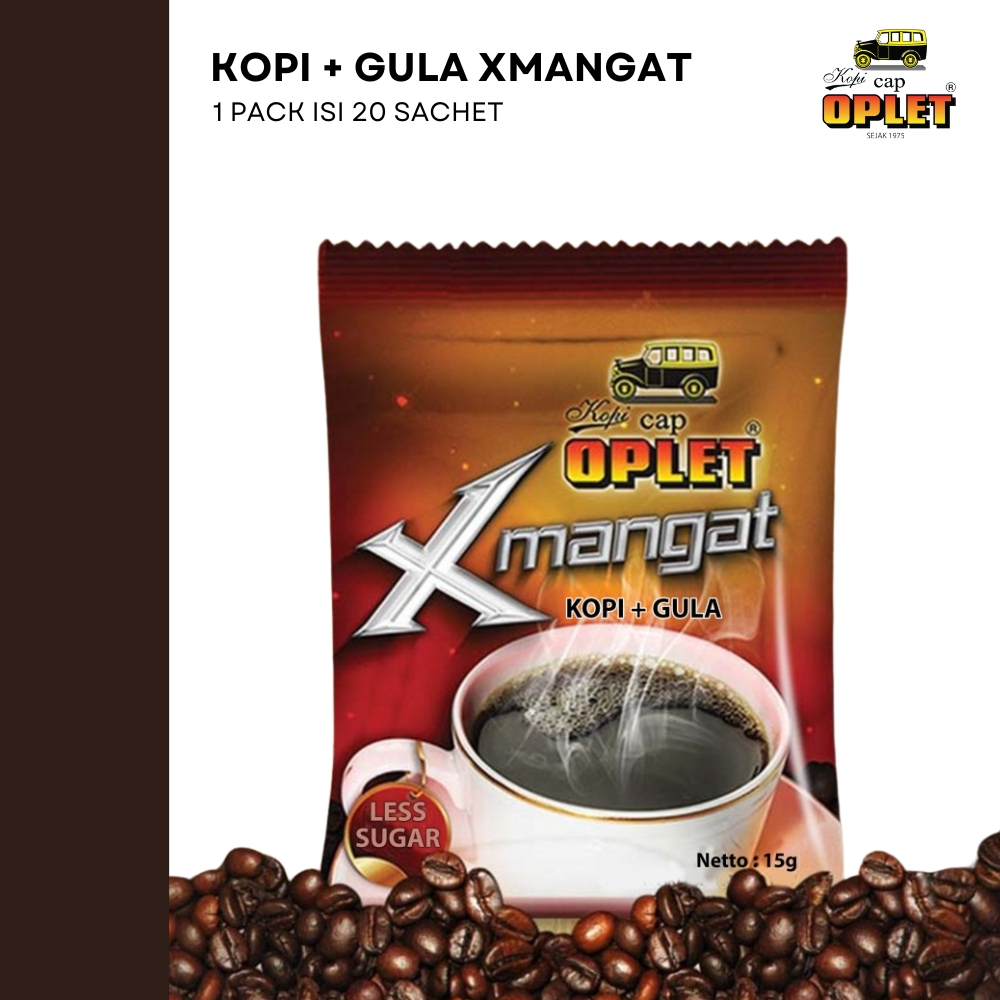 

OPLET ASOOYY - Kopi Gula Xmangat - 1 Pack (20 x 18 Gram)